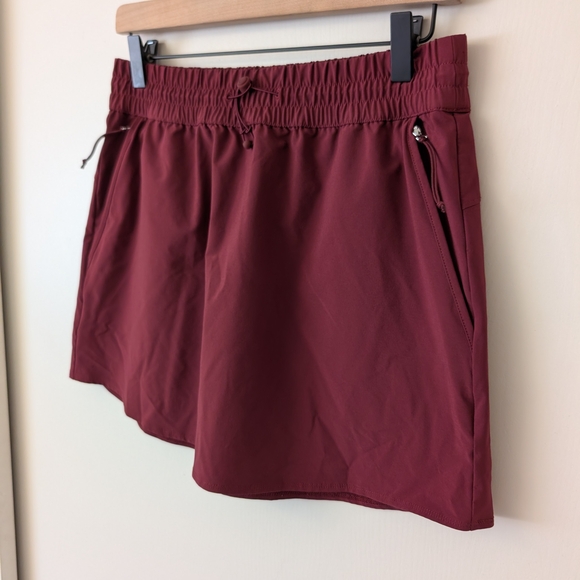 Athleta Womens Small Burgundy Athletic Skirt Activewear Athleisure Golf Tennis - Picture 3 of 6